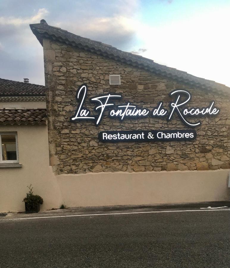 La Fontaine De Rocoule Hotel Rochefort-en-Valdaine Exterior foto